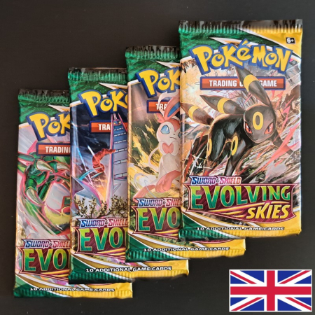 Evolving Skies Booster Pack - Artwork Set